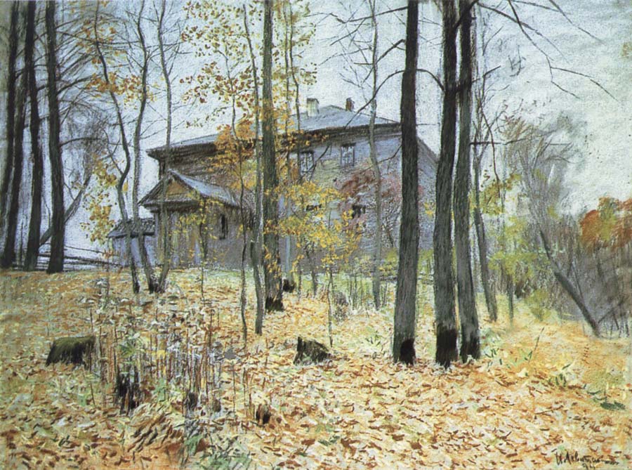 Levitan, Isaak Autumn good house